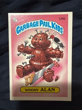 Woody Alan Collectible Card - Pink
